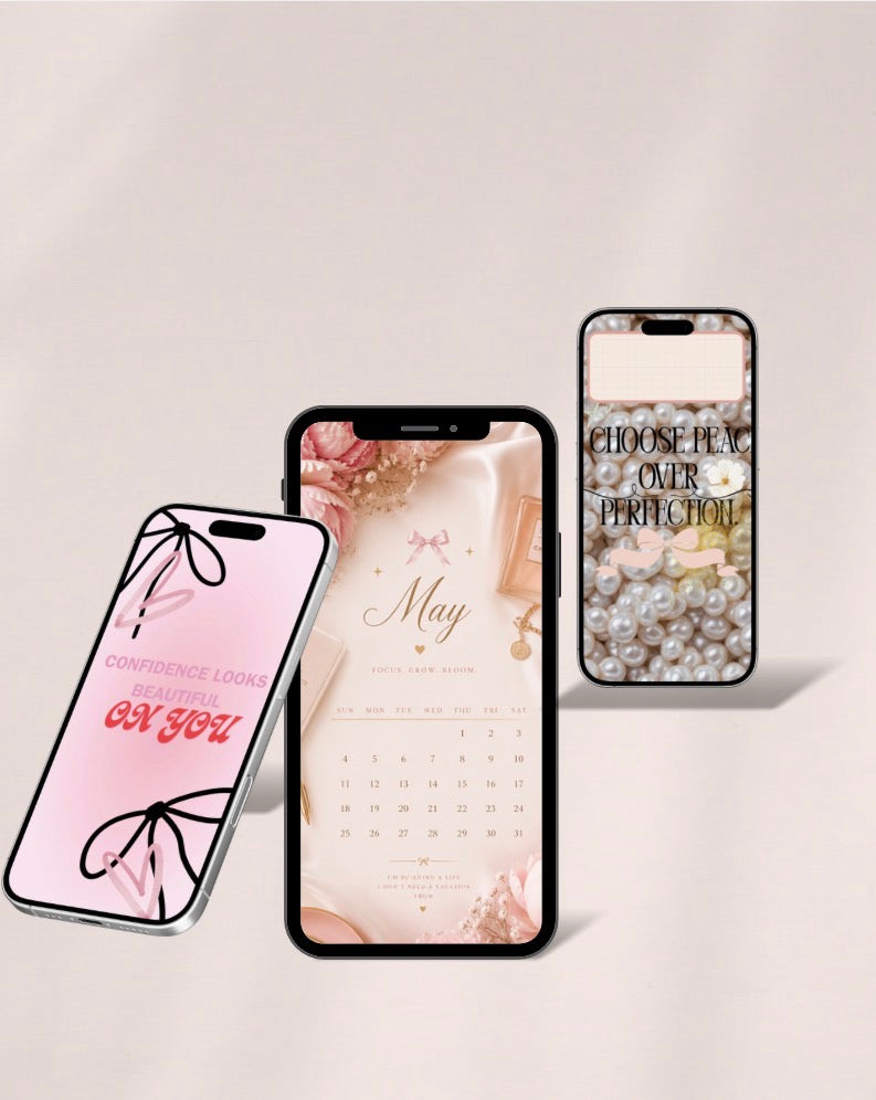 Her Rest Affirmation Wallpaper Pack