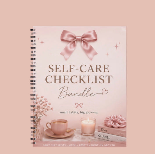 Self-Care Checklist Bundle